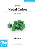 8mm Metal Cubes (Pack of 10)