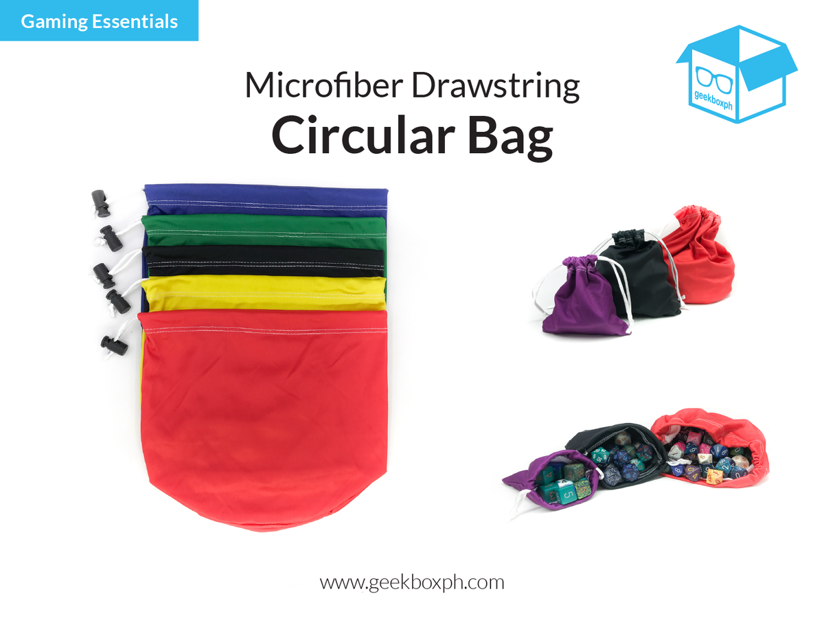 Microfiber Circular Bag - 16dx20cm