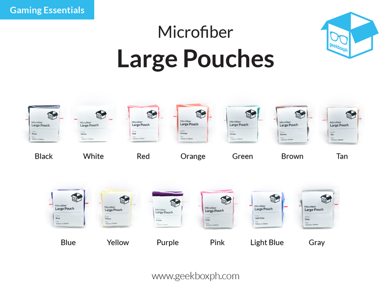 Microfiber Large Pouches - 13x16cm