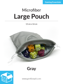 Microfiber Large Pouches - 13x16cm
