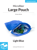 Microfiber Large Pouches - 13x16cm