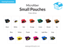 Microfiber Small Pouches -  9x10cm