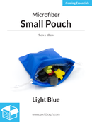 Microfiber Small Pouches -  9x10cm