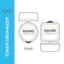 Token Cups Organizer (Various Size)