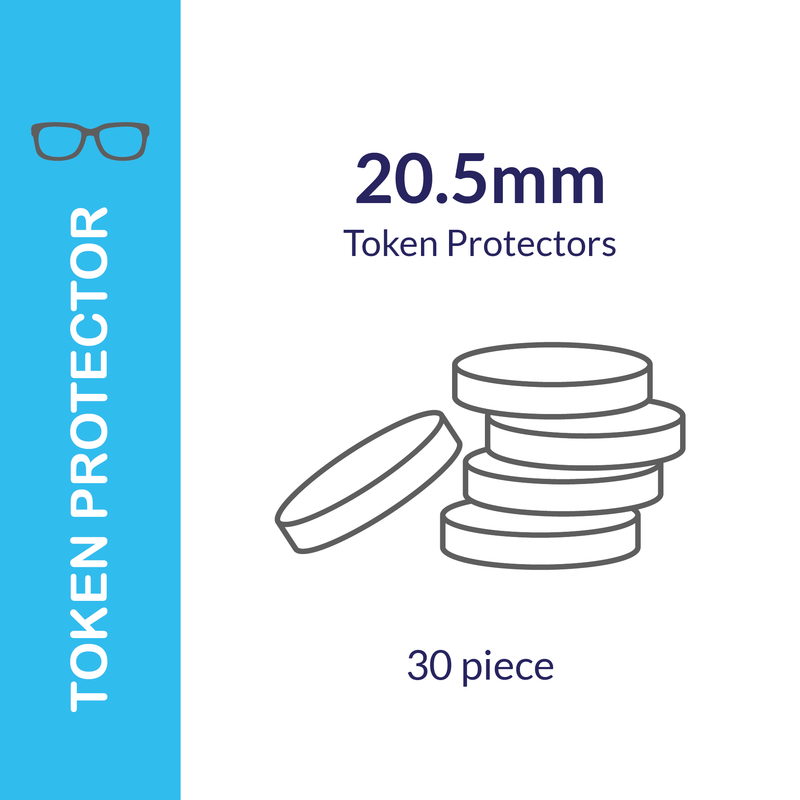 Round Token Protectors (30-Piece Pack)