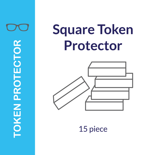 Square Token Protectors (15-Piece Pack)