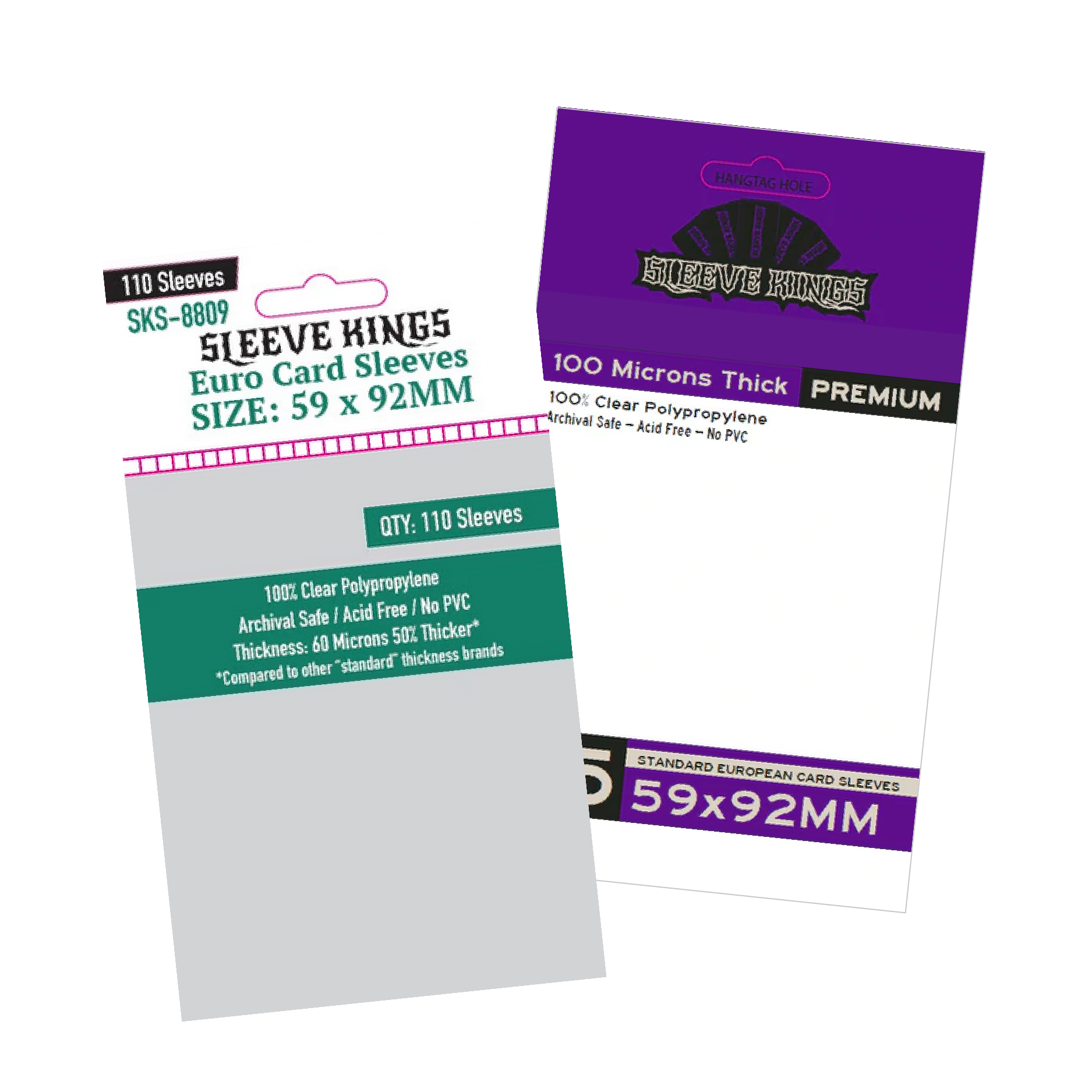 Board Game Card Protectors Euro Game (59x92mm) - Clear Glossy Polypropylene Protection Card Sleeves Board Game Card Protectors Euro Game (59x92mm) - Clear Glossy Polypropylene Protection Card Sleeves