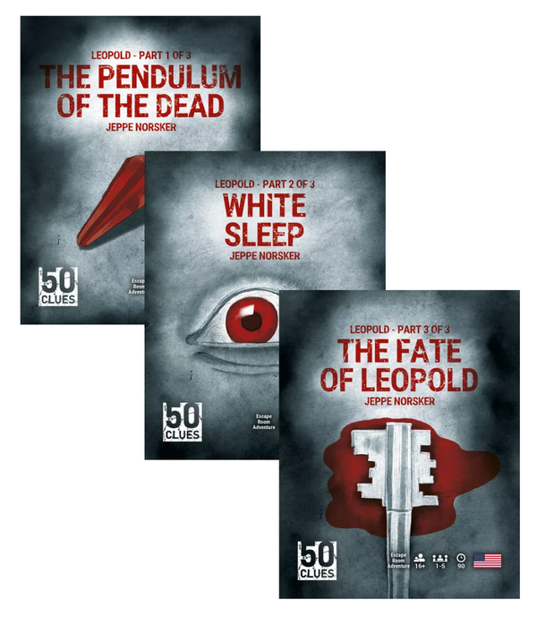 50 Clues: Leopold Series Bundle
