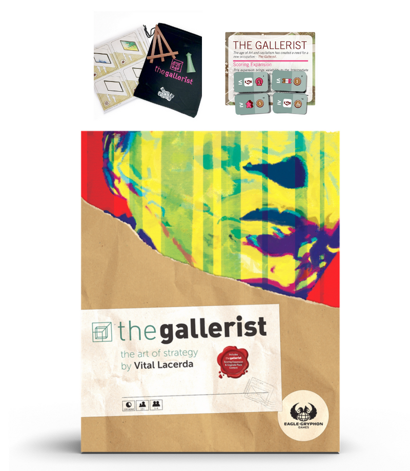 The Gallerist Complete Edition (Includes Scoring Expansion Upgrade KS Packs)