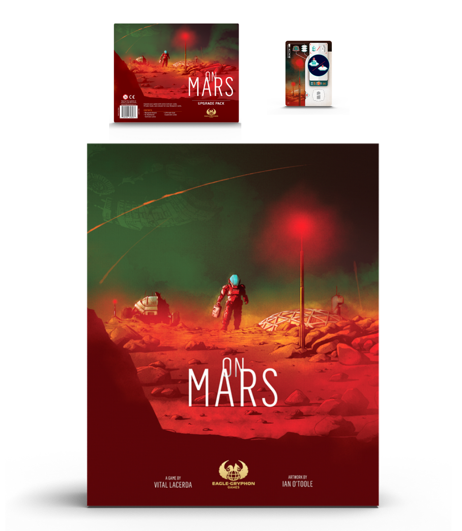 On Mars Bundle: Core Game + On Mars Upgrade Pack (KS Extras) + Beacon Promo Card