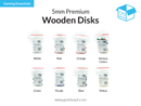 5mm Wooden Disks