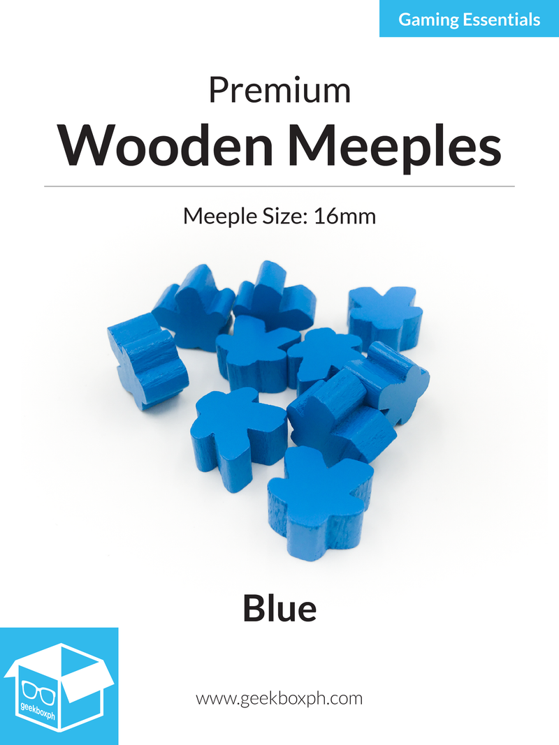 16mm Wooden Meeples (Pack of 10)