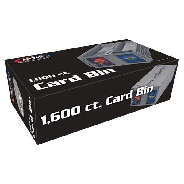 BCW Collectible Card Bin Gray 1600 ct
