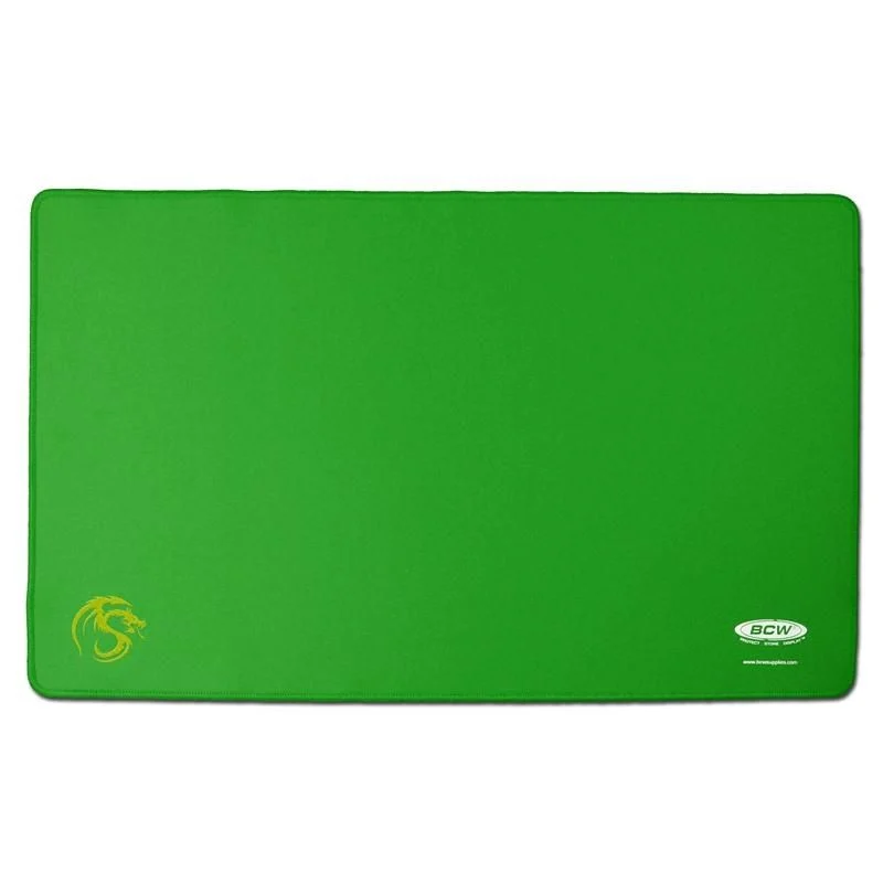 BCW Playmat with Stitched Edging - Green