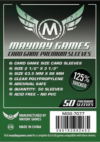 Mayday Card Game Sleeves 63.5x88mm Philippines
