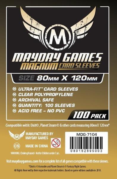 80x120mm Mayday Dixit Game Sleeves (Standard/Premium)