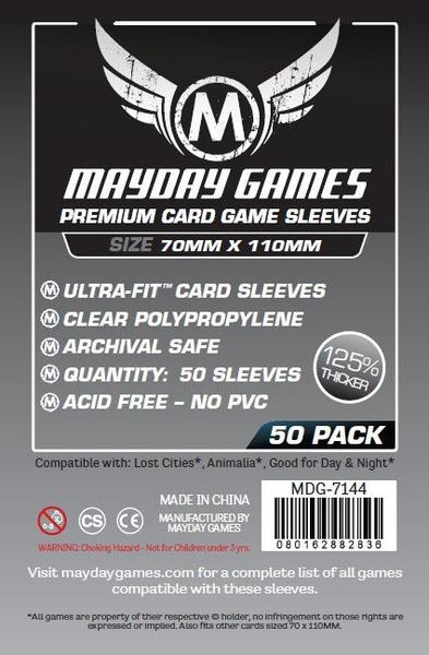 70x110mm Mayday Lost Cities Game Sleeves (Standard/Premium)