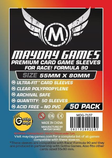 55x80mm Mayday Race Formula! Sleeves (Standard/Premium)