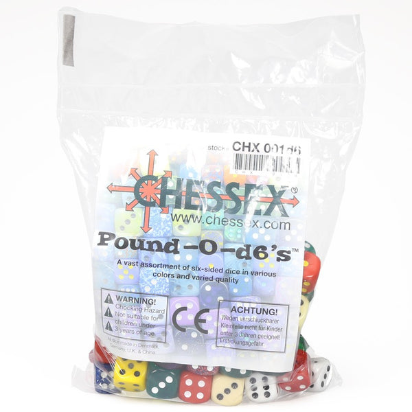 Chessex Bulk Dice Set: Pound of D6
