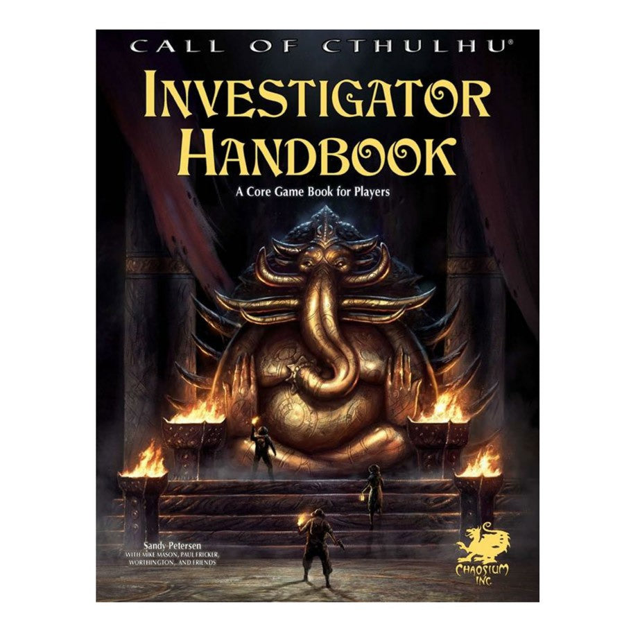 Call of Cthulhu: Investigator's Handbook 7th Edition RPG Book