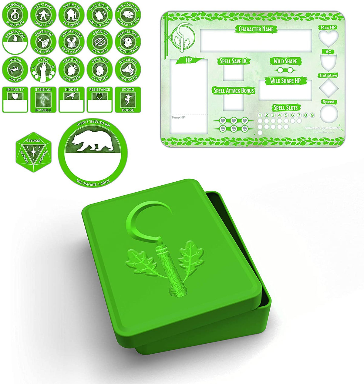 D&D: Druid Character Token Set