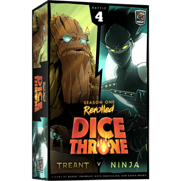 Dice Throne Season 1 ReRolled: Treant vs Ninja (Battle 4)