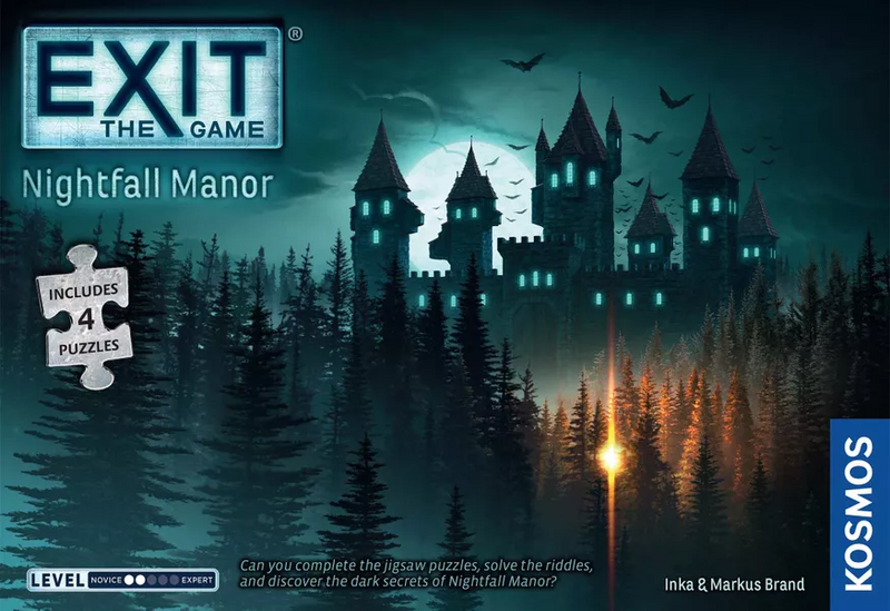 Exit: Nightfall Manor (with Jigsaw Puzzles)