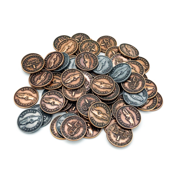 For Sale: Metal Coins (72-piece)
