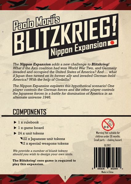 Paolo Mori's Blitzkrieg! Nippon Expansion