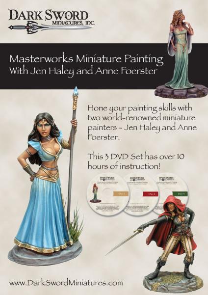 Painting DVDs: Jen Haley & Anne Foerster Masterworks Miniature