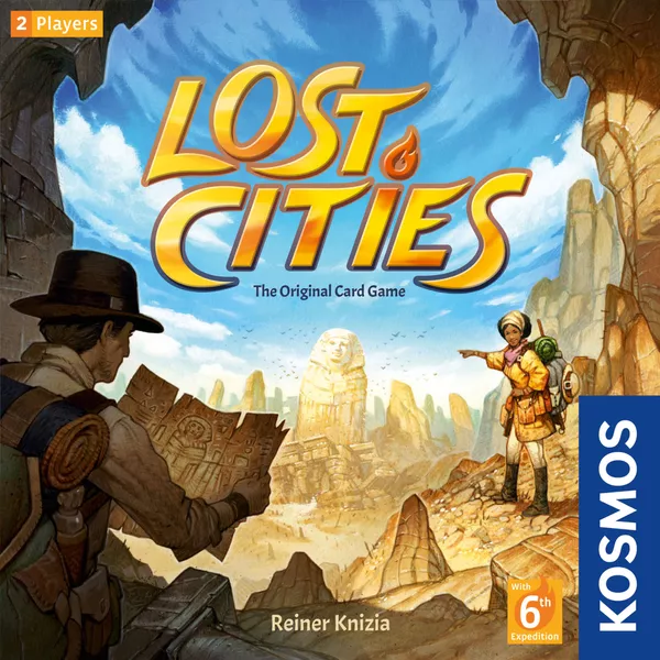 Lost Cities: The Card Game with 6th Expedition
