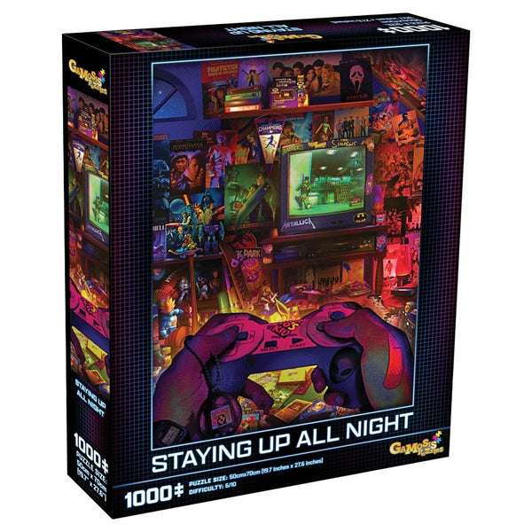 Puzzle: Staying Up All Night (1000-piece)