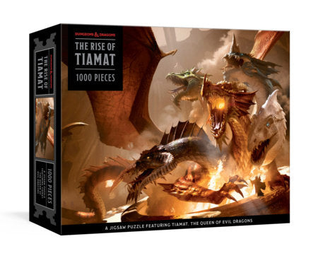 Puzzle: D&D The Rise of Tiamat Dragon (1000-pieces)