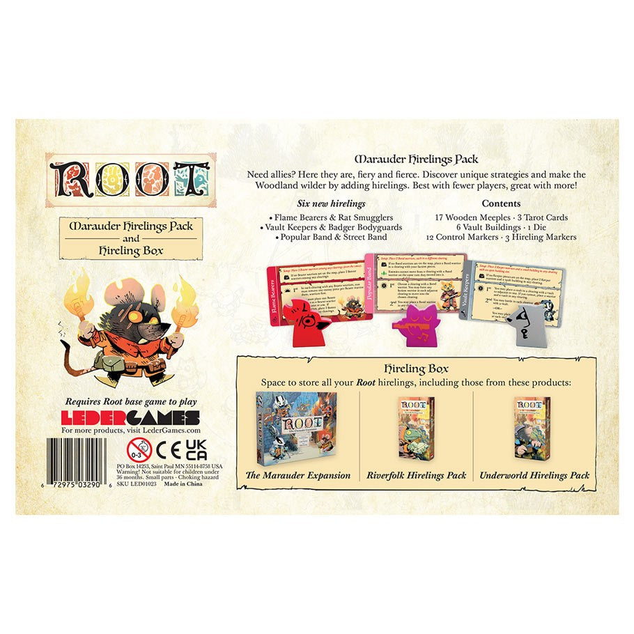Root: Marauder Hirelings Pack & Box