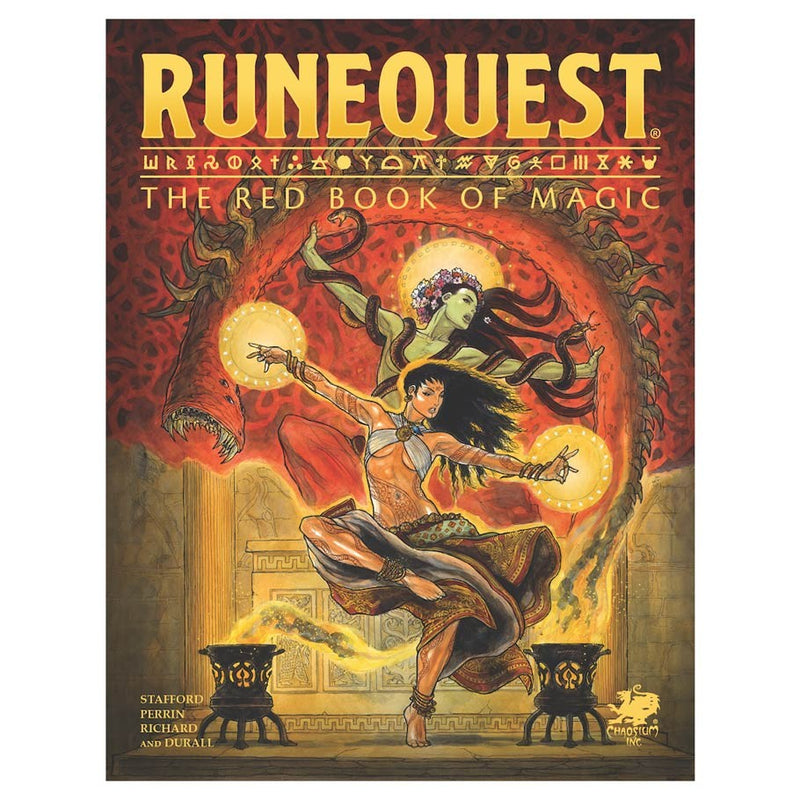RuneQuest: The Red Book of Magic RPG Book
