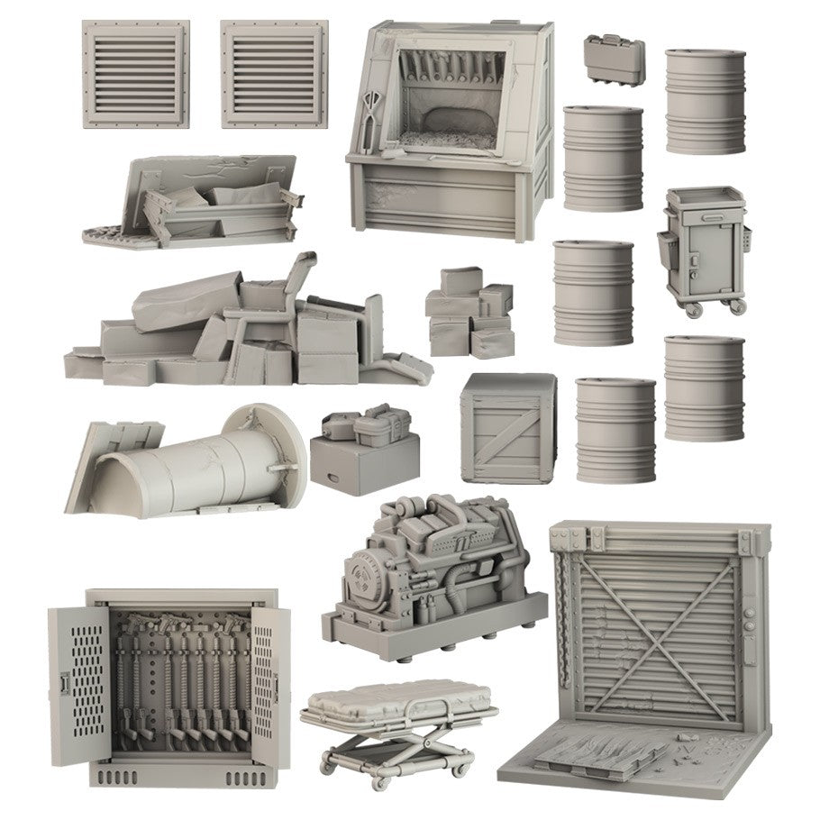 Terrain Crate: Abandoned Factory Miniatures