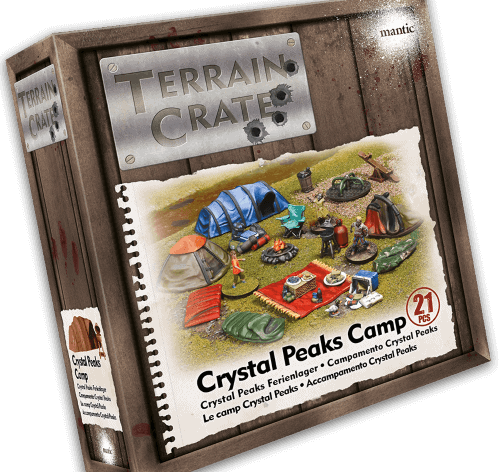 Terrain Crate: Crystal Peaks Camp Miniatures