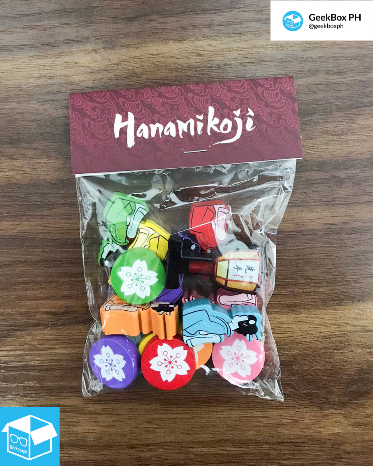 Geisha's Road: KS Goodies #3 (Wooden Components) Add Ons