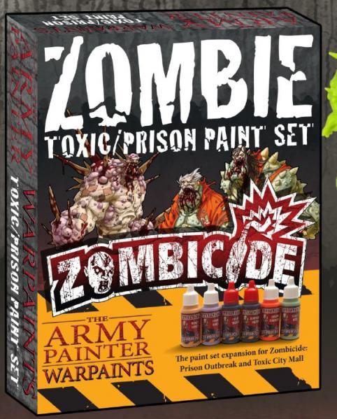 Warpaints: Zombicide Toxic/Prison Expansion Paint Set