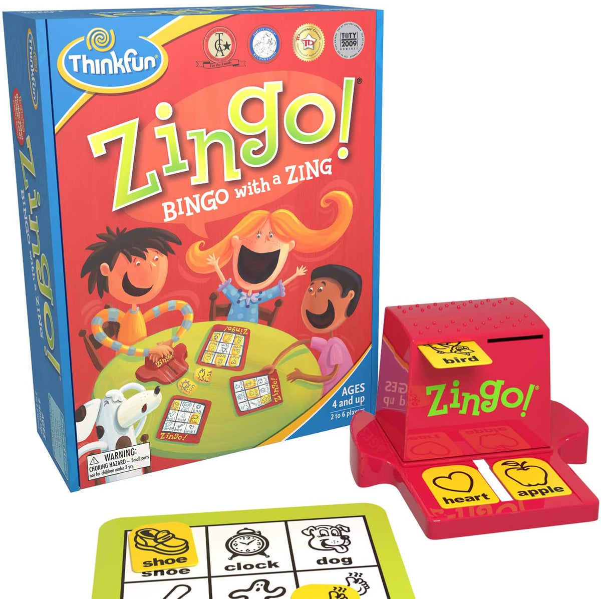 Zingo - Bingo with a Zing Game Zingo Bingo - Award Winning Educational Toys for Kids